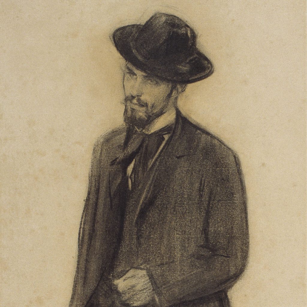 Ramón Casas - Retrato: Joaquín Torres García