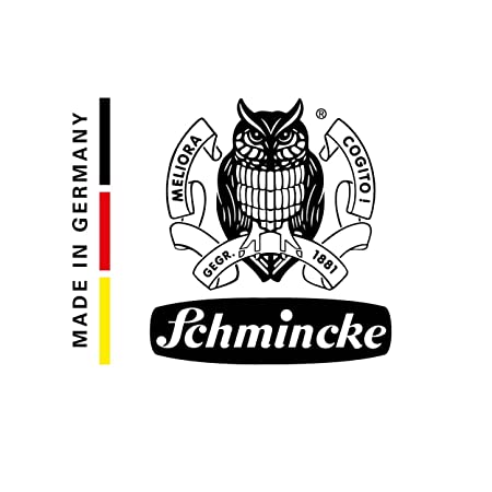 Logo Schmincke, amterial de bellas artes, ac8uarela, acrílicos, pasteles, pinceles gouache, pintura acrílica